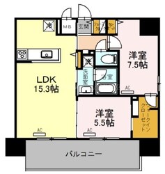 パンドノール住吉大社の物件間取画像